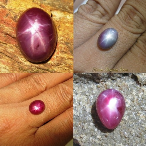 Batu Ruby Star Asli, Ciri Keaslian dan Keindahannya