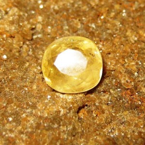 batu permata safir kuning 1.19 carat